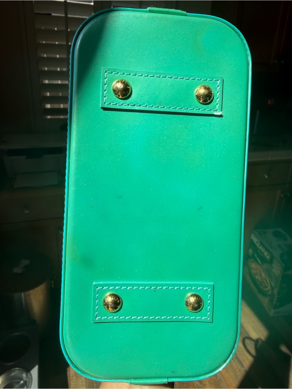 Louis Vuitton Vernis Alma BB Crossbody Bag in Blue Lagoon - Picture 7 of 16